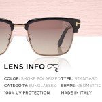 Tom Ford FT0367 River Geometric Sunglasses Bundle