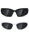 Trendy MASDUN Polarized Wrap Around Sunglasses