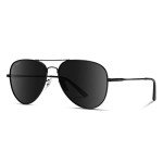 Polarized Classic Black Aviator Sunglasses
