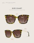 WearMe Pro Square Oversized Polarized Sunglasses