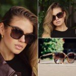WearMe Pro Square Oversized Polarized Sunglasses