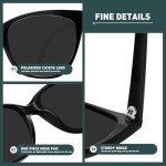 Stylish Large Cat Eye Polarized Sunglasses for Women