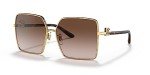 Dolce & Gabbana Women's Gold Round Sunglasses
