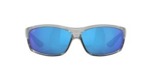 Costa Del Mar Silver Frame Sunglasses with Blue Lenses