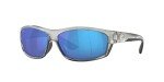 Costa Del Mar Silver Frame Sunglasses with Blue Lenses