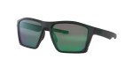 Oakley Targetline Square Sunglasses, Matte Black/Jade