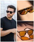 WearMe Pro Phoenix Polarized Aviator Sunglasses