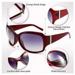 FEISEDY Women’s Oversized Polarized Square Sunglasses