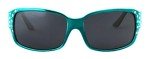 Teal Polarized Designer Sunglasses for Women