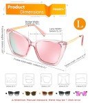 Trendy Polarized Cat Eye Sunglasses for Women