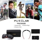PUKCLAR Polarized Sports Sunglasses for Active Lifestyles