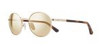 Revo Riley Gold Frame Sunglasses with Champagne Lens