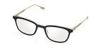 Dita FLOREN Matte Black & Gold Eyeglass Frame