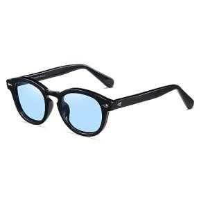 Trendy Retro Round Sunglasses for Men and Women