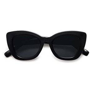 SOJOS Vintage Cateye Sunglasses with UV400 Protection