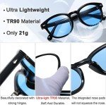Trendy Retro Round Sunglasses for Men and Women