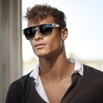 Dollger Retro Aviator Square Sunglasses for Men