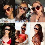 Trendy Oversized Cat Eye Sunglasses for Women