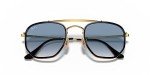 Ray-Ban Marshal II Hexagonal Sunglasses, Gold/Blue
