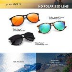 Trendy Polarized Round Mirrored Sunglasses for All