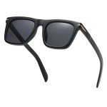 Trendy UV400 Square Sunglasses for Men & Women