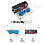 Colorful 80s Neon Mirrored Sunglasses for Everyone