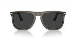 Persol Men's Polarized Aviator Sunglasses - Smoke