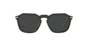 Persol PO3292S Polarized Square Sunglasses – Dark Green