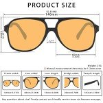 Retro Aviator Sunglasses for Men and Women