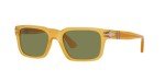 Persol PO3272S Rectangular Sunglasses in Miele/Green