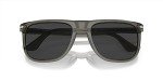 Persol Men's Polarized Aviator Sunglasses - Smoke