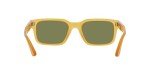 Persol PO3272S Rectangular Sunglasses in Miele/Green