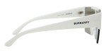 Burberry Rectangle Sunglasses with Silver Logo