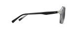 Maui Jim Men's Polarized Aviator Sunglasses - Black