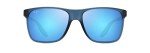 Maui Jim Pailolo Rectangle Sunglasses - Matte Navy/Blue