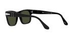 Persol PO3269S Black/Green Square Sunglasses, 52mm