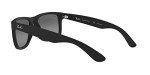 Ray-Ban Justin Rectangular Sunglasses, Polarized Grey 55mm