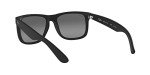 Ray-Ban Justin Rectangular Sunglasses, Polarized Grey 55mm