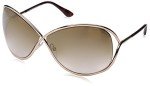 Tom Ford Women's FT0130 Rose Gold Sunglasses