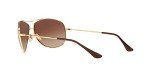 Ray-Ban Gold Metal Pilot Sunglasses - 63mm