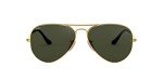Ray-Ban Classic Aviator Sunglasses - Gold/Black