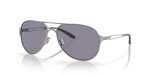 Oakley Women's Caveat Aviator Sunglasses – Chrome/Grey