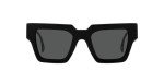 Versace Women's Black Frame Sunglasses with Grey Lenses