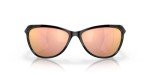 Oakley Women's Pasque Aviator Sunglasses - Black/Rose Gold