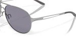 Oakley Women's Caveat Aviator Sunglasses – Chrome/Grey