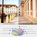 CARFIA Classic Square Polarized Sunglasses for Men