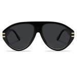 VANLINKER Oversized Retro Polarized Aviator Sunglasses