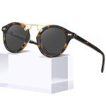 CARFIA Retro Polarized Sunglasses for Women