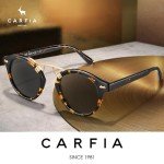 CARFIA Retro Polarized Sunglasses for Women