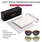 Chic Cat Eye Oversized Sunglasses for Women